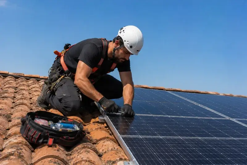 Maintenance et monitoring de panneaux solaires à Saint-Martin-de-Fraigneau